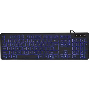 Gembird  keyboard - QWERTY - US - black - Toetsenbord - Engels - VS - Zwart