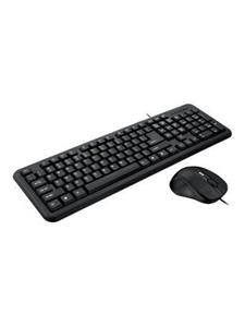 Ibox OFFICE KIT II - keyboard and mouse set - black - Keyboard and mouse set - Zwart