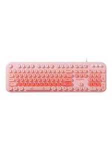 Mofii Wired - Keyboard and mouse set - Roze