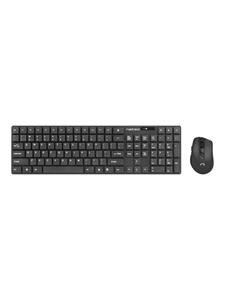 Natec Stingray - Toetsenbord and Muis set - Zwart - Keyboard and mouse set - Zwart