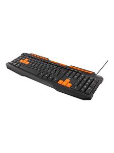 Deltaco GAMING: Gamen - Gaming toetsenbord - Noords - Oranje