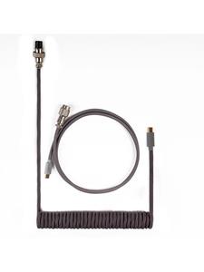 Keychron Custom Coiled Aviator USB-C Cable - Grijs - Upgrade Accessoires - Grijs
