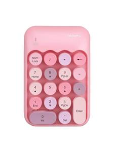 Mofii Wireless Numeric Keypad X910 (Pink) - Numpad - Roze