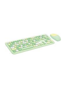 Mofii Wireless keyboard + mouse set  666 2.4G (Gree - Keyboard and mouse set - Groen