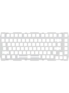 Glorious GMMK PRO 75 % Schakelaar Plate - ANSI - Polycarbonaat - Upgrade Accessoires - Zilver
