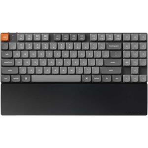 Keychron Silicone Palmrest K1 / K1 Max / K13 / K13 Max series - Polssteun - Zwart