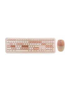 Mofii Wireless keyboard + mouse set 666 2.4G (beige) - Keyboard and mouse set - Beige