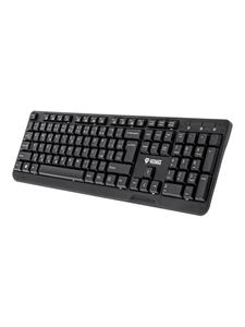 Yenkee YKB 1002CS - keyboard - QWERTZ - Toetsenbord - Zwart