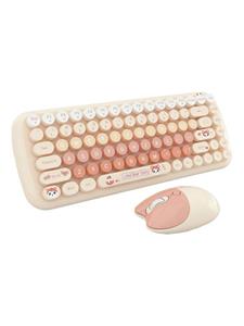 Mofii Wireless - Keyboard and mouse set - Oranje