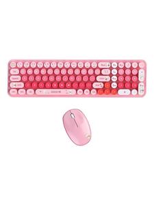 Mofii Wireless - Keyboard and mouse set - Roze