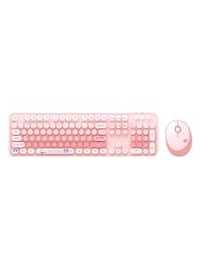 Mofii Wireless - Keyboard and mouse set - Roze