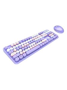 Mofii Wireless - Keyboard and mouse set - Paars