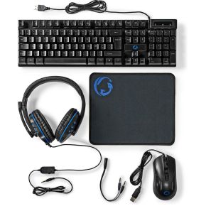 Nedis Gaming Combo Kit keyboard