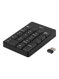 Deltaco Wireless Numpad Black - Numpad - Zwart