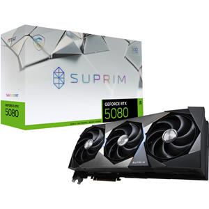 MSI GeForce RTX 5080 16G SUPRIM SOC grafische kaart