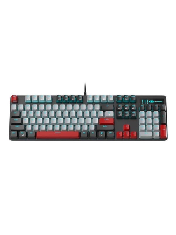 MageGee MK-STORM Wired Keyboard - Black Gray - Toetsenbord - Engels - Zwart