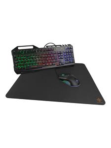 Deltaco GAMING - Gaming toetsenbord - Noords - Zwart