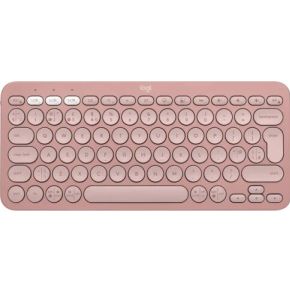 Logitech Pebble Keys 2 K380s - Toetsenbord - Universal - Roze