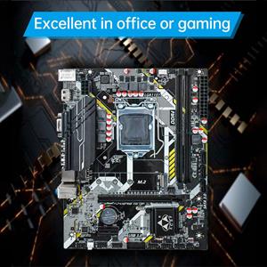 3d printing machine H310A4 V1.1 Gaming-moederbord 2666MHz Frequentie LGA1151(Intel 6789e generatie) Compatibel met Kern zwart