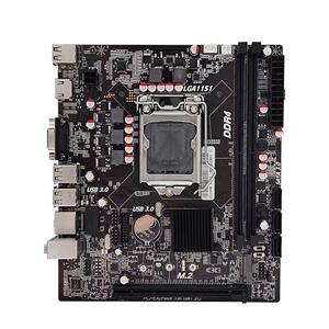 3d printing machine DDR4 H310B4 Computer Moederbord LGA1151 CPU Ondersteuning 64G Dual Channel Dual M.2 Interface Realtek zwart