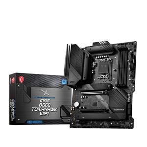 Nippon-Mart MSI MAG B660 TOMAHAWK WIFI-moederbord ATX met Intel B660 compatibel met 12e generatie CPU MB5697 [uitgeruste chipset] (LGA1700)
