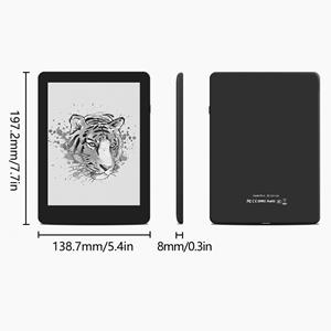 3d printing machine Elektronisch boek E-inkt 6 inch e-reader 1 GB + 32 GB Android 8.1 Digitaal papier Kladblok Ondersteuning Wifi en BT zwart