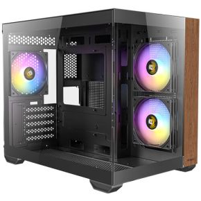 Antec CX600M Wood ARGB Black