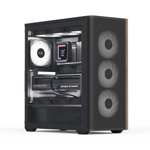 Aerocool D501A Midi Tower Zwart