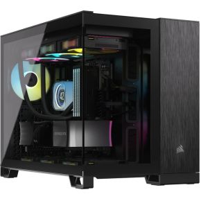 Corsair CC-9011287-WW computerbehuizing Midi Tower Aluminium, Zwart