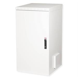 Roline 19-inch wandbehuizing Pro 22 U , 600x600 BxT IP55 buiten grijs