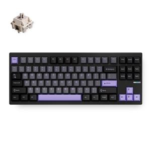 MCHOSE GX87 Ultra: Black Anodic Oxidation Vintage White Aluminum Custom Mechanical toetsenbord