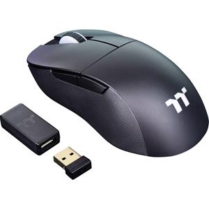 Thermaltake GMO Damysus Wireless RGB Black Gaming-muis Radiografisch, Bluetooth Optisch 6 Toetsen 19000 dpi