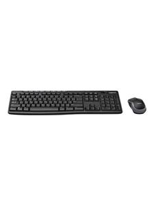 Logitech MK270 Draadloos Combo - Toetsenbord and Muis set - Hungarian - Keyboard and mouse set - Hongaars - Zwart