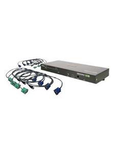 Iogear GCS1808KITU - KVM / USB switch - 8 porte