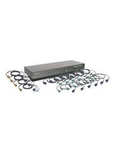 Iogear GCS1716KIT - KVM / USB switch - 16 porte