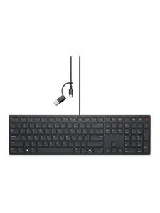 Dell Wired Collaboration Keyboard KB525C - keyboard - QWERTY - Icelandic - black Input Device - Toetsenbord - Ijslands - Zwart