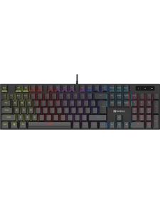 Sandberg Mechanical Gamer (UK Layout) - Gaming toetsenbord - Engels - VK - Zwart