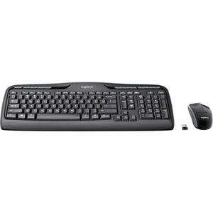 Logitech MK330 Wireless Combo - US - Keyboard and mouse set - Engels - VS - Zwart