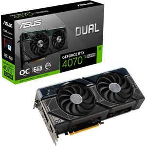 ASUS DUAL GeForce RTX 4070 Ti SUPER OC Grafische kaart