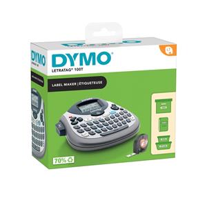 Dymo Labelprinter  letratag 100t azerty 12mm zilver