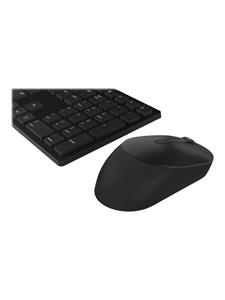 Dell Pro KM5221W - Keyboard and mouse set - Oekraïens - Zwart