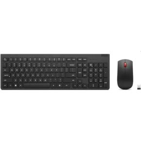 Lenovo  keyboard and mouse set - QWERTY - US with Euro symbol - black Input Device - Keyboard and mouse set - Engels - VS - Zwart