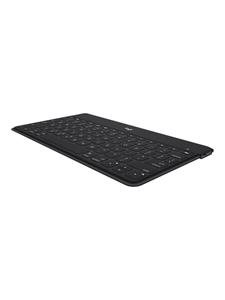 Logitech Logicool Keys-To-Go - Toetsenbord - QWERTZ - German - Zwart - Toetsenbord - Duits - Zwart