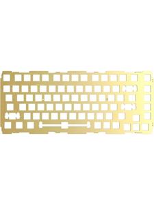 Glorious GMMK PRO 75 % Schakelaar Plate - ANSI - Blass - Goud