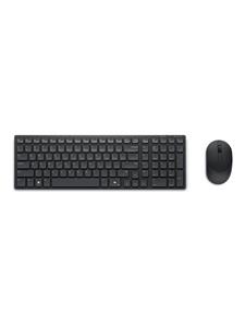 Dell Silent Keyboard and Mouse KM555 - keyboard and mouse set - AZERTY - French - black Input Device - Keyboard and mouse set - Frans - Zwart