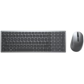 Dell Multi-Device - Keyboard and mouse set - Universal - Grijs