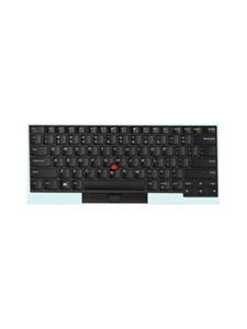 Lenovo  notebook replacement keyboard - QWERTY - Italian - black Input Device - Notebook replacement keyboard - Italiaans - Zwart