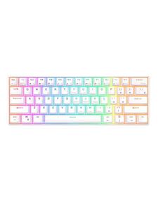Royal Kludge Mechanical RK61 RGB Red Switch - Toetsenbord - Wit