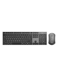Deltaco Wireless Keyboard Mouse Combo - Toetsenbord - VS-Engels - Zwart