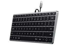 Satechi Slim W1 Backlit (US Engels Layout) - Toetsenbord - Engels - VS - Zwart
